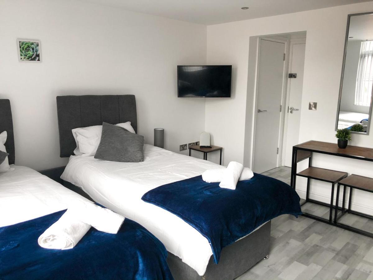 10Min To City - Free Parking - Private Studio - Contractor Friendly Manchester Exterior foto